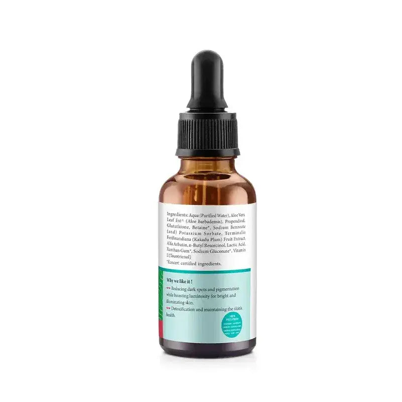 glutathione ecocert Lassnatural 1% Serum Glow with intention. Help