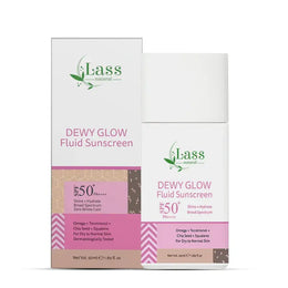 Dewy Glow Fluid Sunscreen SPF 50+ PA++++ for Dry to Normal Skin – 50 ml