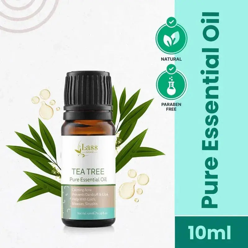 Lass Natural's Tea Tree Pure Essential Oil - 10ml