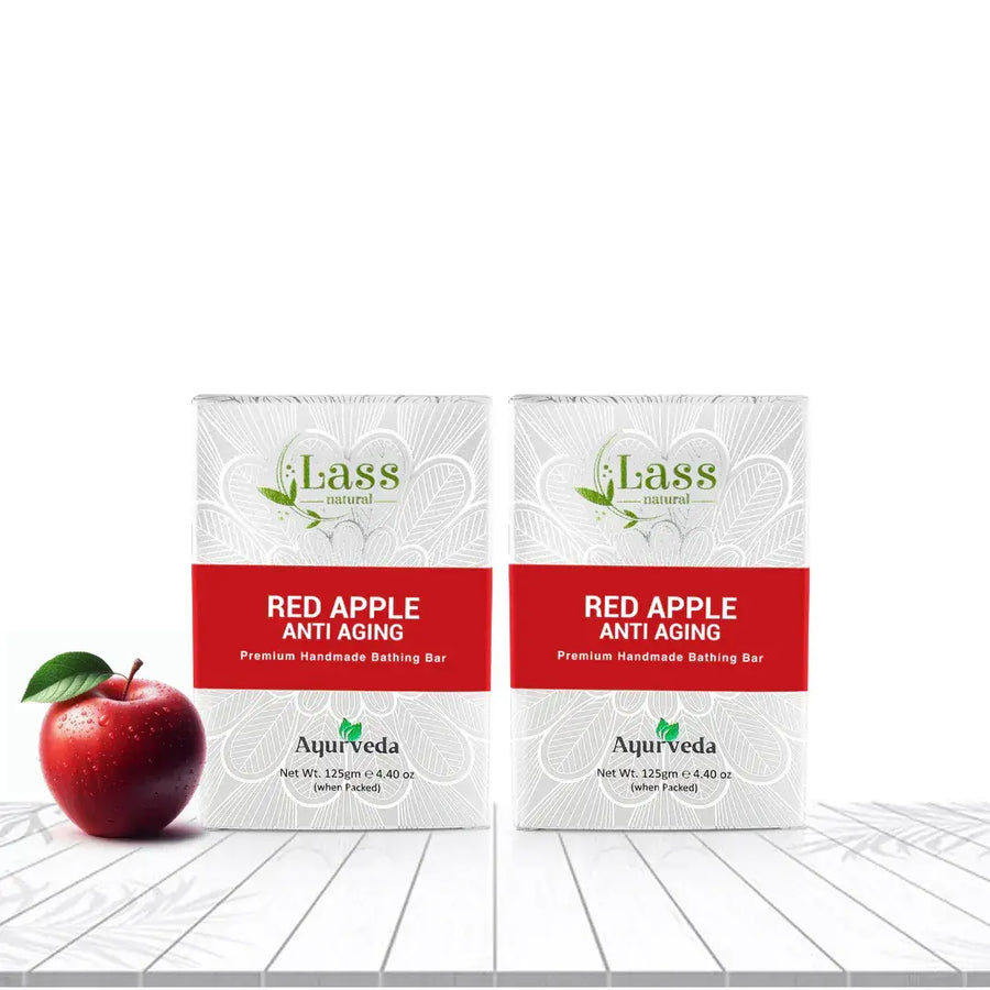 Red Apple Anti Aging Handmade Premium Bathing Soap,125g