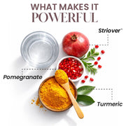 Lass Natural Stretch Mark Care Cream with Striover™, Pomegranate & Turmeric – 50g