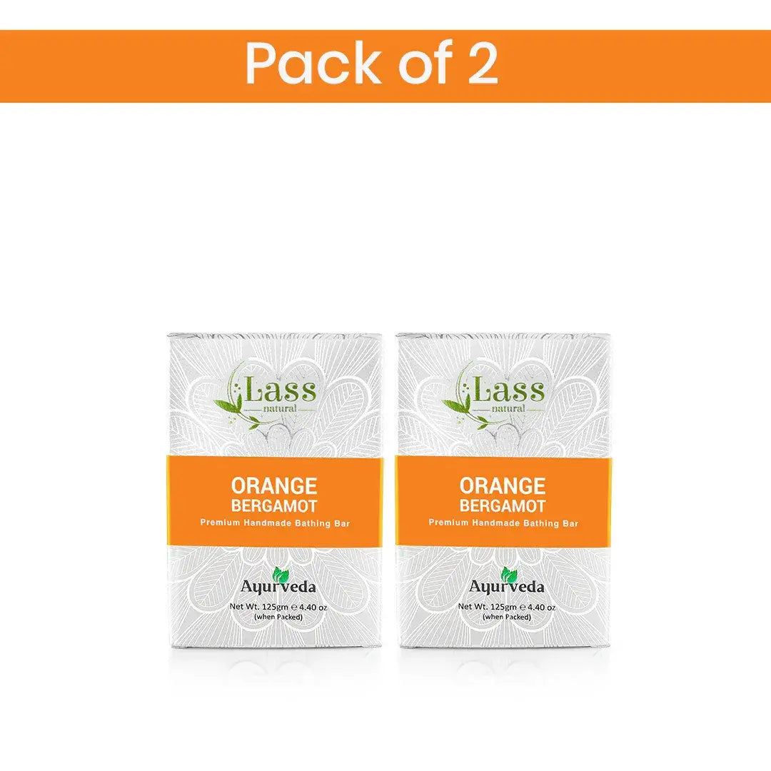 Orange & Bergamot Handmade Premium Bathing Soap,125g
