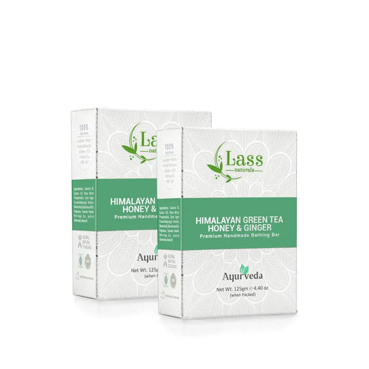 Himalayan Green Tea, Honey & Ginger Premium Handmade Bathing Soap, 125g