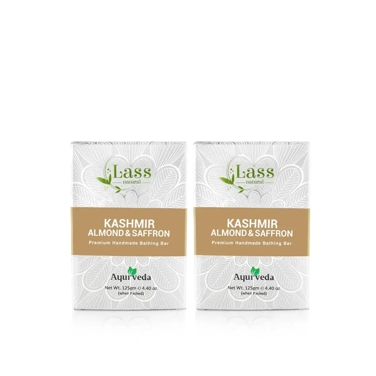 Kashmir Almond & Saffron With Milk Handmade Premium Bathing Soap,125g