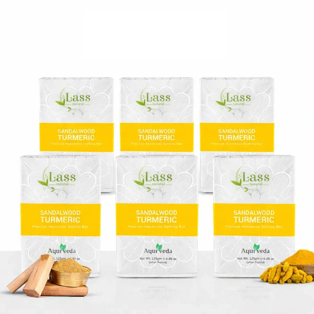 Sandalwood & Turmeric Handmade Premium Bathing Soap,125g