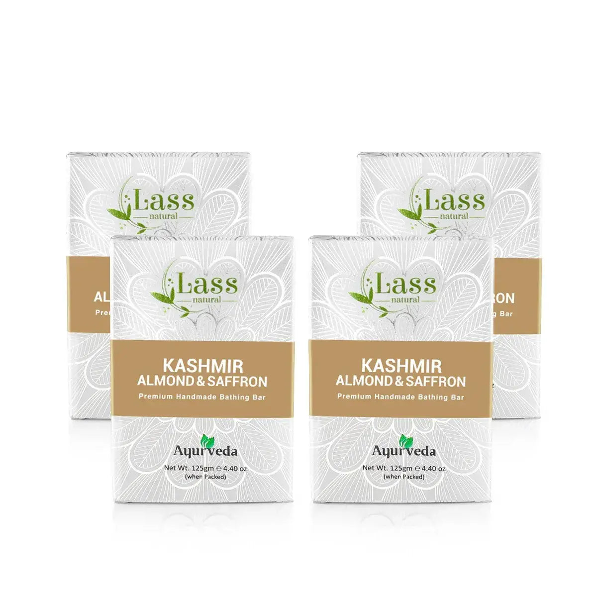 Kashmir Almond & Saffron With Milk Handmade Premium Bathing Soap,125g