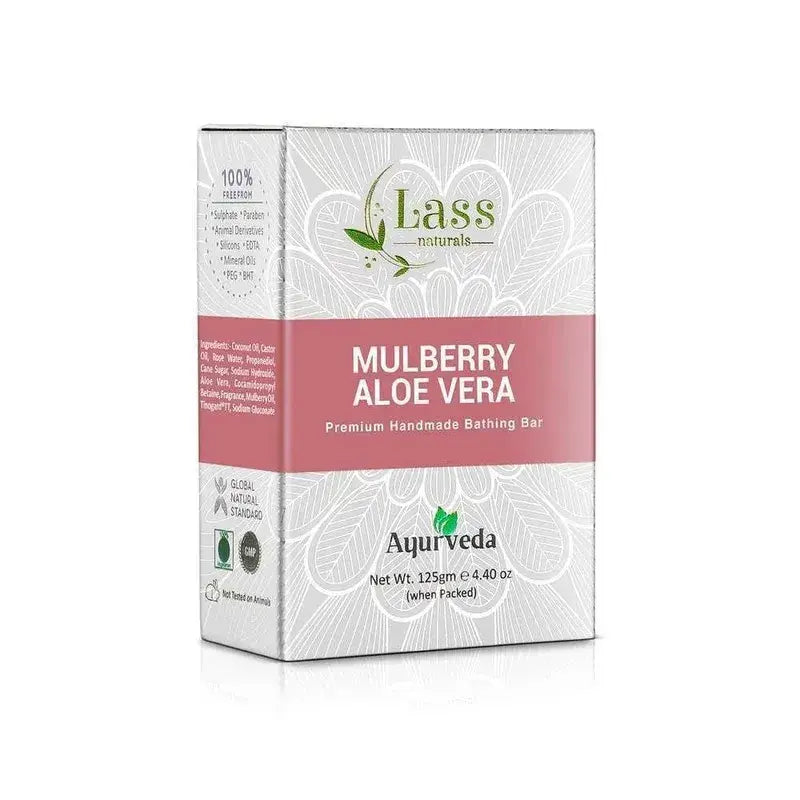 Mulberry Aloe Vera Handmade Premium Bathing Soap,125g