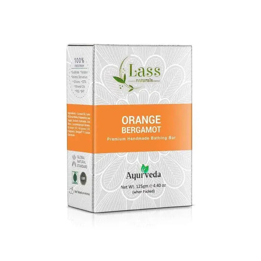 Orange & Bergamot Handmade Premium Bathing Soap,125g