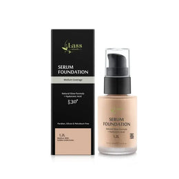 Lass Natural Serum Foundation With SPF30 To Get Radiant Glow Skin(1.2L)