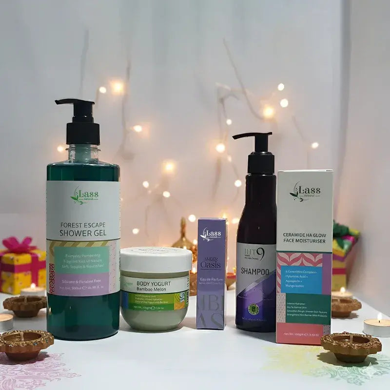Lass Natural Warm Wash Gift Hamper Gifting for Men And Women
