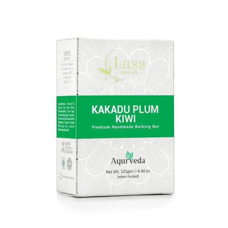 Lass Natural Kakadu Plum Kiwi Premium Handmade Bathing Soap(125g)