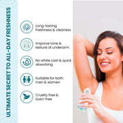 Lass Natural Pheromone Deodorant Roll On Both for men and women (50ml)