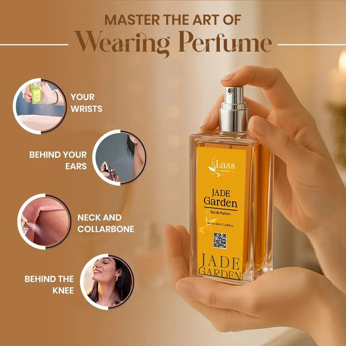 Lass Natural Jade Garden Perfume - 100ml
