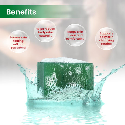 Khus (Vetiver) Handmade Premium Bathing Soap,125g