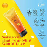Sunscreen Hydro Gel with SPF 50+ With UVA/UVB Protection - Buy Natural Cosmetics Online