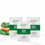 Neem & Basil Soap Handmade Premium Bathing Soap,125g
