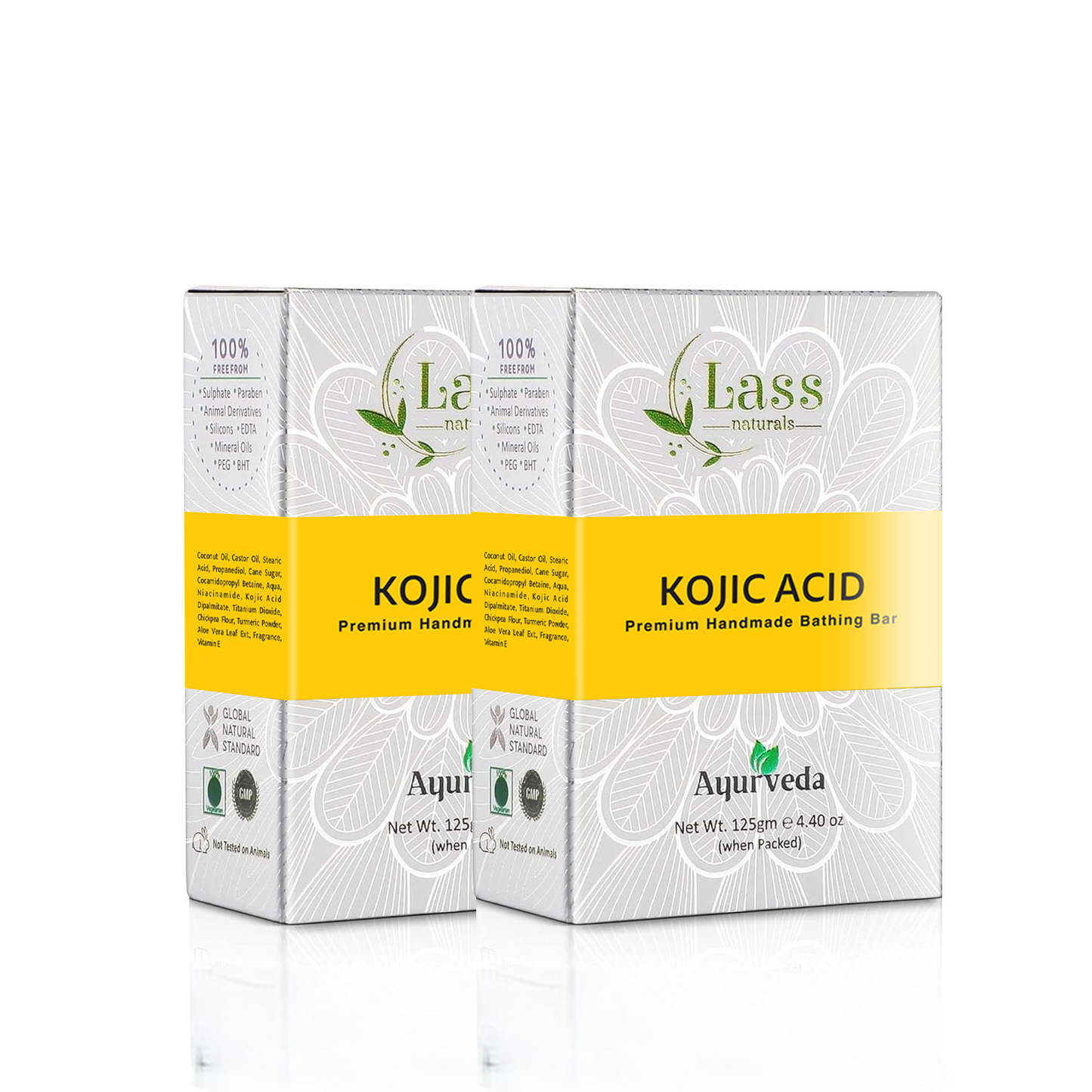 2% Kojic Acid Premium Handmade Bathing Soap, 125g