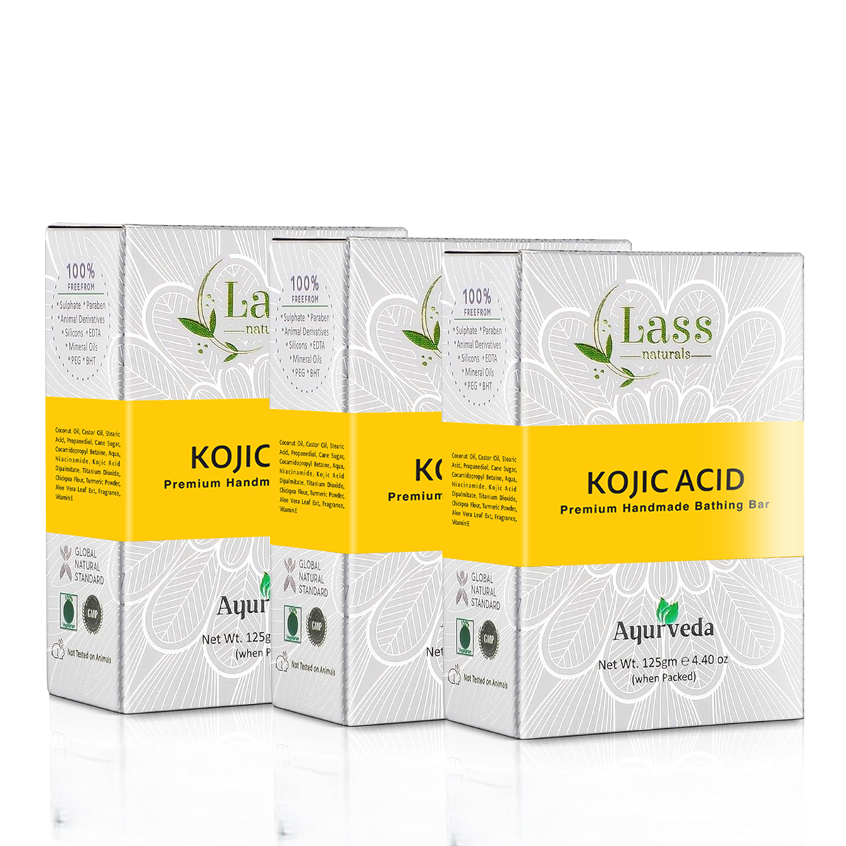 2% Kojic Acid Premium Handmade Bathing Soap, 125g