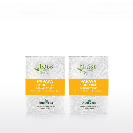 Papaya & Liquorice Skin Whitening Handmade Premium Bathing Soap,125g