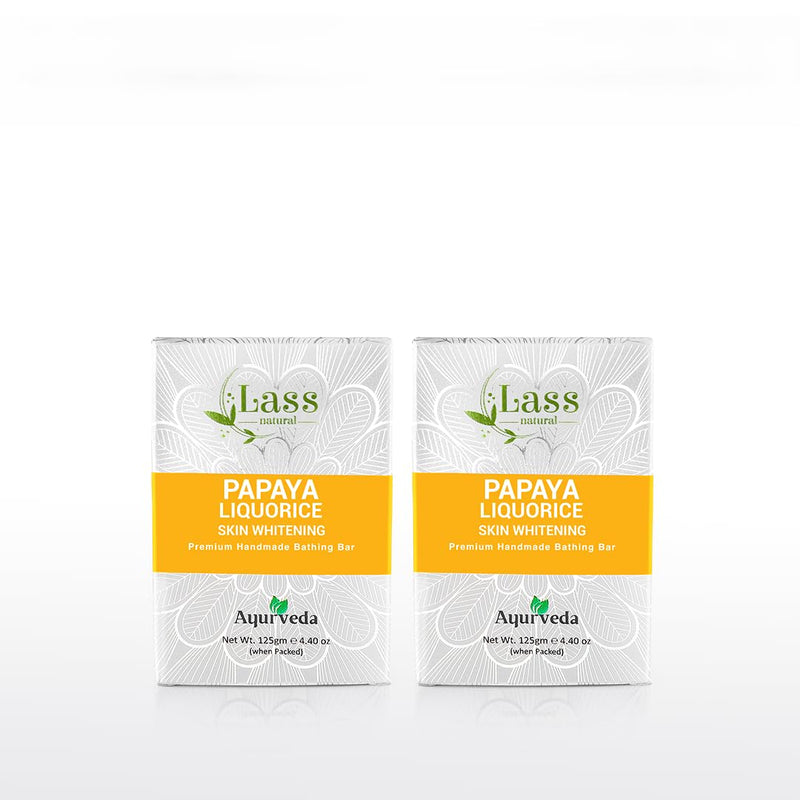 Papaya & Liquorice Skin Whitening Handmade Premium Bathing Soap,125g