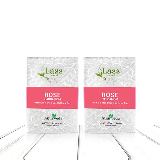 Rose Cardamom Handmade Premium Bathing Soap,125g