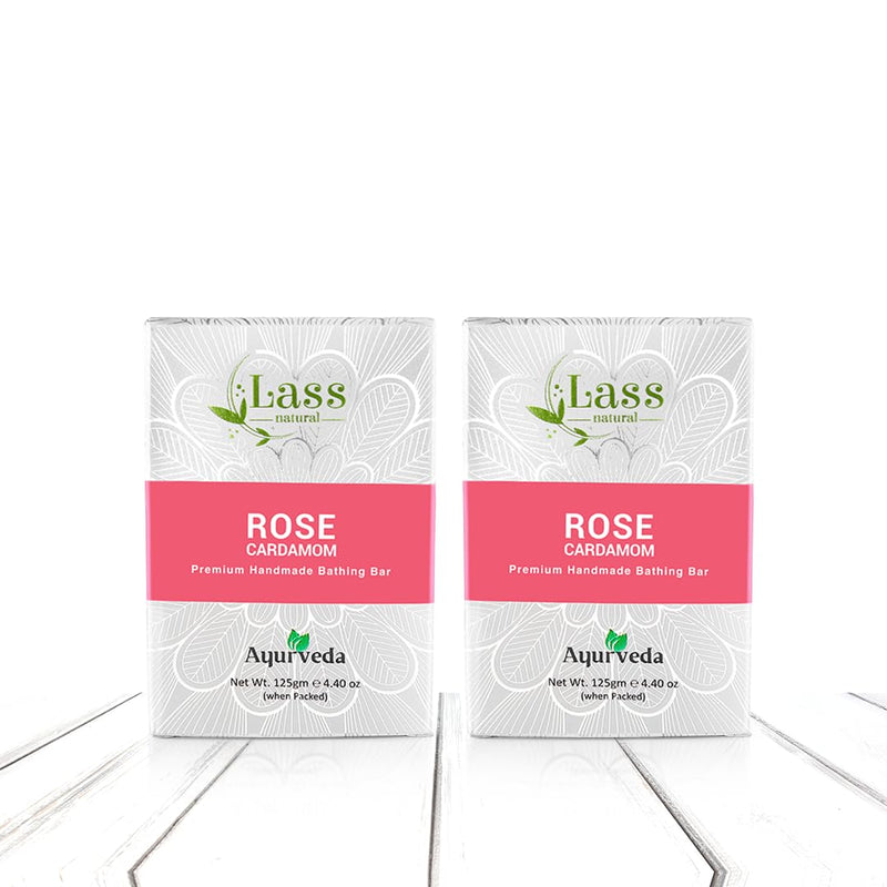 Rose Cardamom Handmade Premium Bathing Soap,125g