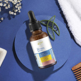 Bottle of Lass Natural 1% Retinol Serum – Anti-Acne & Anti-Ageing solution
