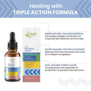 After-use result of Lass Natural Retinol Serum – clearer complexion and reduced fine lines
