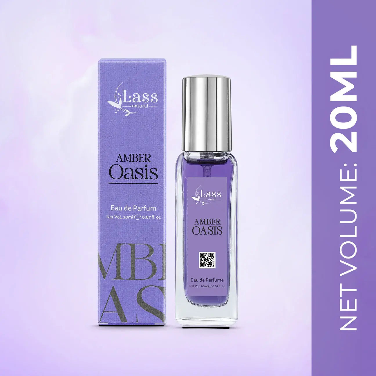 Lass Natural Amber Oasis Perfume - 20ml