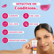 Lass Natural Rose Geranium Face Wash