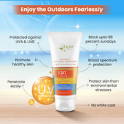 SPF 30+ Sunscreen Against Sunburn, Premature Aging - Buy Natural Cosmetics Online