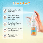 UV Shield Sunscreen MIST SPF 50+ - Buy Natural Cosmetics Online