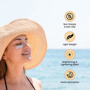 SPF 30+ Sunscreen Against Sunburn, Premature Aging - Buy Natural Cosmetics Online