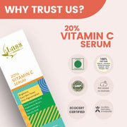 After-use result using the Vitamin C Face Serum – brighter, smoother skin
