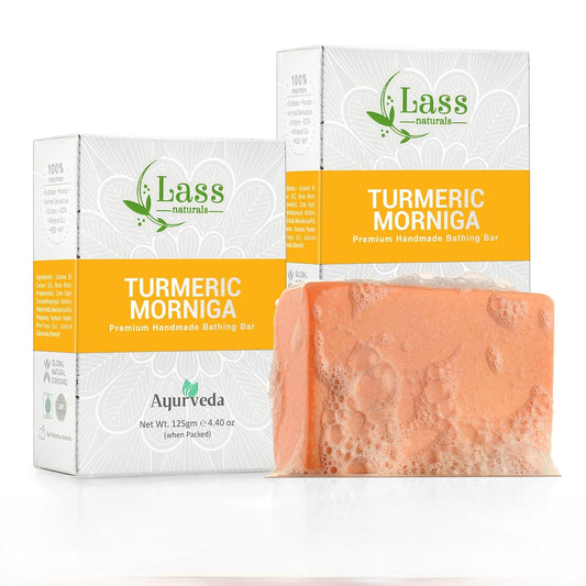Turmeric Morniga Premium Handmade Bathing Soap, 125g
