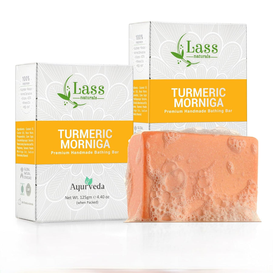 Turmeric Morniga Premium Handmade Bathing Soap, 125g