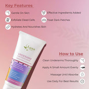 Lass Natural Underarm Lightening Cream Remove Dark Spots and Pigmentation-50g